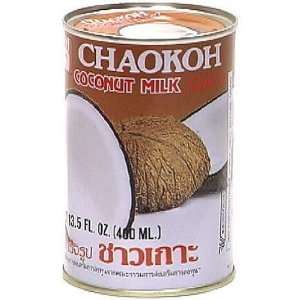 Chaokoh, Coconut Milk, 13.5 Ounce (24 Pack)  Grocery 