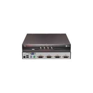  Avocent SwitchView SC240 4 Port KVM Switch   4 x 1 