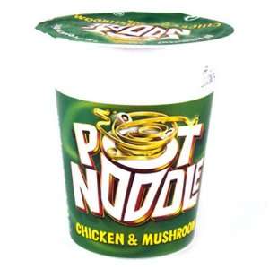 Pot Noodle Chicken and Mushroom 89g  Grocery & Gourmet 