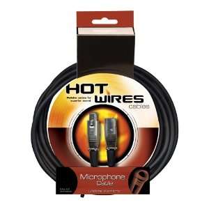  Hot Wires Microphone Cables   6 Feet Musical Instruments