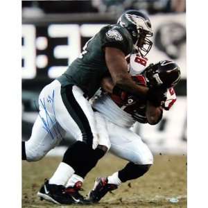 Jeremiah Trotter Tackle vs. Falcons   Autographed, Jeremiah Trotter 