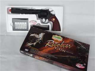 UHC .357 Clint Eastwood model 8 inch Python Gas Airsoft Revolver BLK 