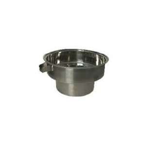 Blanch Pot W/Overflow, 33 Quart, S/S, Fits 16 Chamber, Fits Grate 