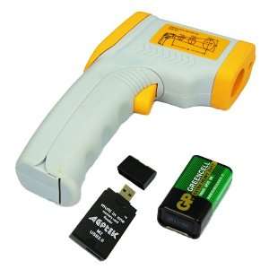 Non Contact IR Laser Infrared Digital Thermometer with Laser with USB2 