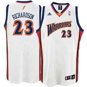  Adidas Golden State Warriors #23 Jason Richardson White 