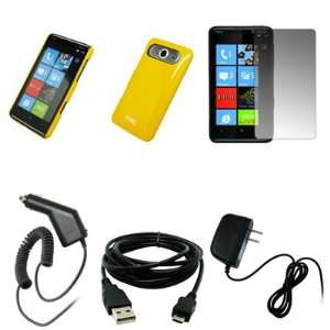  EMPIRE Yellow Stealth Cover Case + Screen Protector + Car 