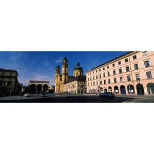  Buildings at a Town Square, Feldherrnhalle, Theatine 