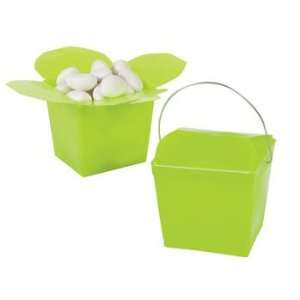 Take Out Boxes   Lime Green   Party Favor & Goody Bags & Plastic Goody 