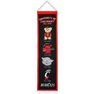  Cincinnati Bearcats Heritage Banner