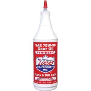  Lucas Oil 80W/85W Synthetic Transmission Oil   1 Quart 