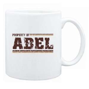  New  Property Of Abel Retro  Mug Name