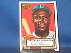 Jackie Robinson 2001 Topps Archives #316 1952 #312 Broo