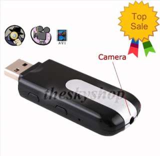 HOT Portable 720*480 HD Mini U8 DV DVR USB U Disk Spy Flash Driver 