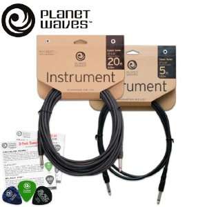  Planet Waves Cable Ready Pack includes Twenty Foot and 