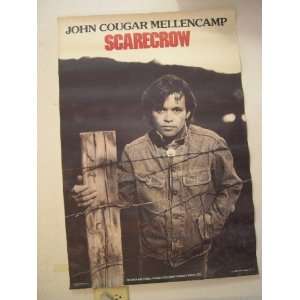  John Cougar Mellencamp Poster Scarecrow