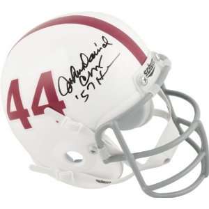 John David Crow Texas A&M Aggies Autographed Mini Helmet with 57 
