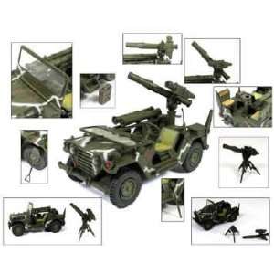  US Army 1/18 Scale M151 Mutt with TOW Launcher Toys 