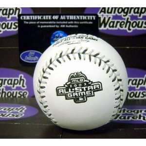  2003 All Star Game Baseball Sports Collectibles