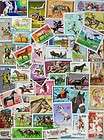 HORSES nice collection of 100 different stamps (#R)  