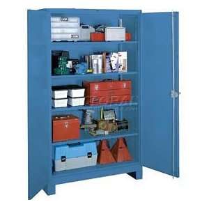  Lyon Heavy Duty Storage Cabinet 36x21x82   Blue