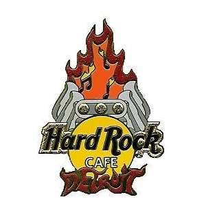    Hard Rock Cafe Pin 19756 2003 Detroit Engine Logo 