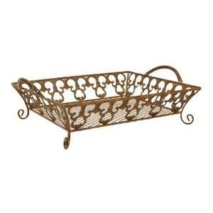 Sterling Industries 97 3143 Tuscania   Decorative Tray, Antique Brass 
