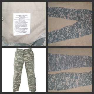 USGI Military Army Surplus ACU Army Combat Uniform Cargo Pants 