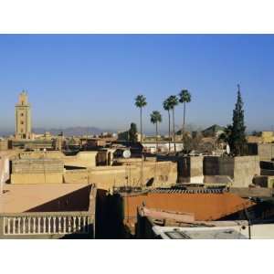  View Over Marrakech (Marrakesh) with the High Atlas Beyond 