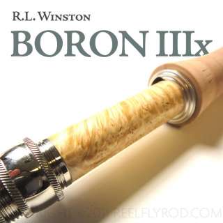 NEW WINSTON BORON IIIx 486 4 4WT FLY ROD, FREE WW SHIPPING  