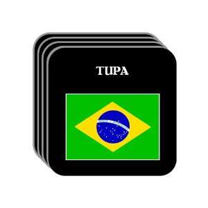  Brazil   TUPA Set of 4 Mini Mousepad Coasters 