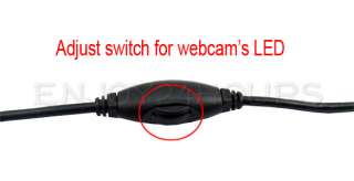 Pixel USB 6 LED Web Camera Mic Webcam For Laptop PC  