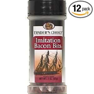 Spice Traders Choice Imitation Bacon Bits, 2 Ounce Packages (Pack of 