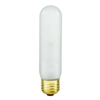   40 Watt Reveal Frost Tubular T10 Light Bulb, 1 Pack