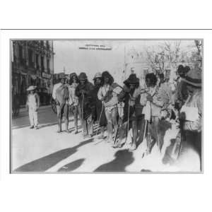 Historic Print (M) [Mexican revolution, 1913 1914 poorly dressed 
