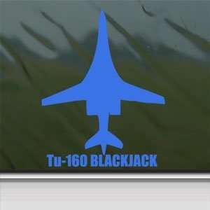  Tu 160 BLACKJACK Blue Decal Military Soldier Car Blue 