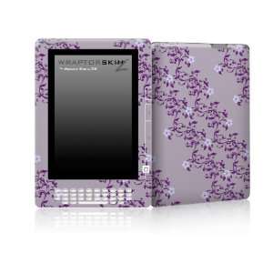  Skin for  Kindle DX   Victorian Design Purple by 