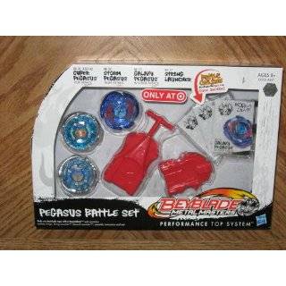   Exclusive Pegasus Battle Set Cyber, Storm Galaxy with String Launcher