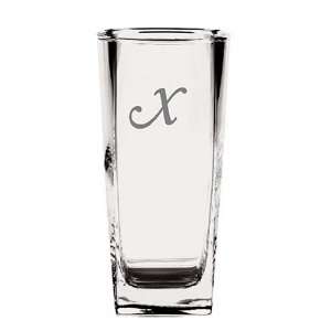  Culver Inc., Monogram X4 Piece Tall Beverage Glass Set 