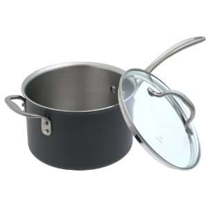  Calphalon Commercial Stainless 4 1/2 Quart Saucepan with 