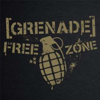 No Grenades T Shirt shore tan laundry jersey gym BLACK  