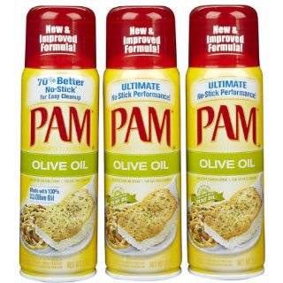 Pam Olive Oil Cooking Spray, 5 oz, 3 Pack   3 pk.