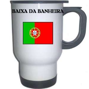  Portugal   BAIXA DA BANHEIRA White Stainless Steel Mug 