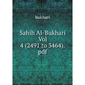  Sahih Al Bukhari Vol 4 (2491 to 3464).pdf bukhari Books