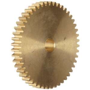  Spur Gear, 20 Degree Pressure Angle, Brass, Inch, 24 Pitch 