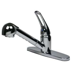  Ultra UF18015A Single Handle Kitchen Faucet with Pull Out 