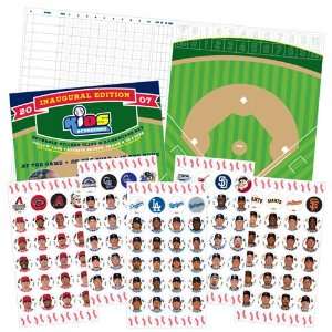  2007 National League West Collectors Set Kids Scorecard 