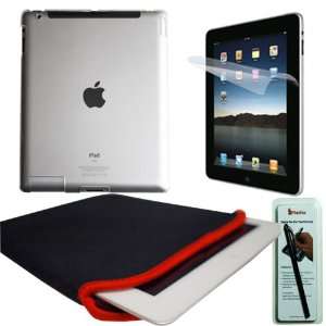  Rasfox 4in1 iPad 2 Essential Protective Accessory Bundle 