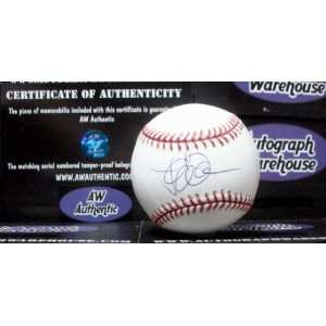  Jered Weaver Signed Ball   Autographed Baseballs Sports 