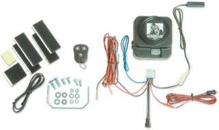 Components included with the Gorilla Automotive 8007 Motorcycle Alarm
