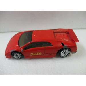   Weathered Red Diablo Ferarri (broken fin) Matchbox Car Toys & Games